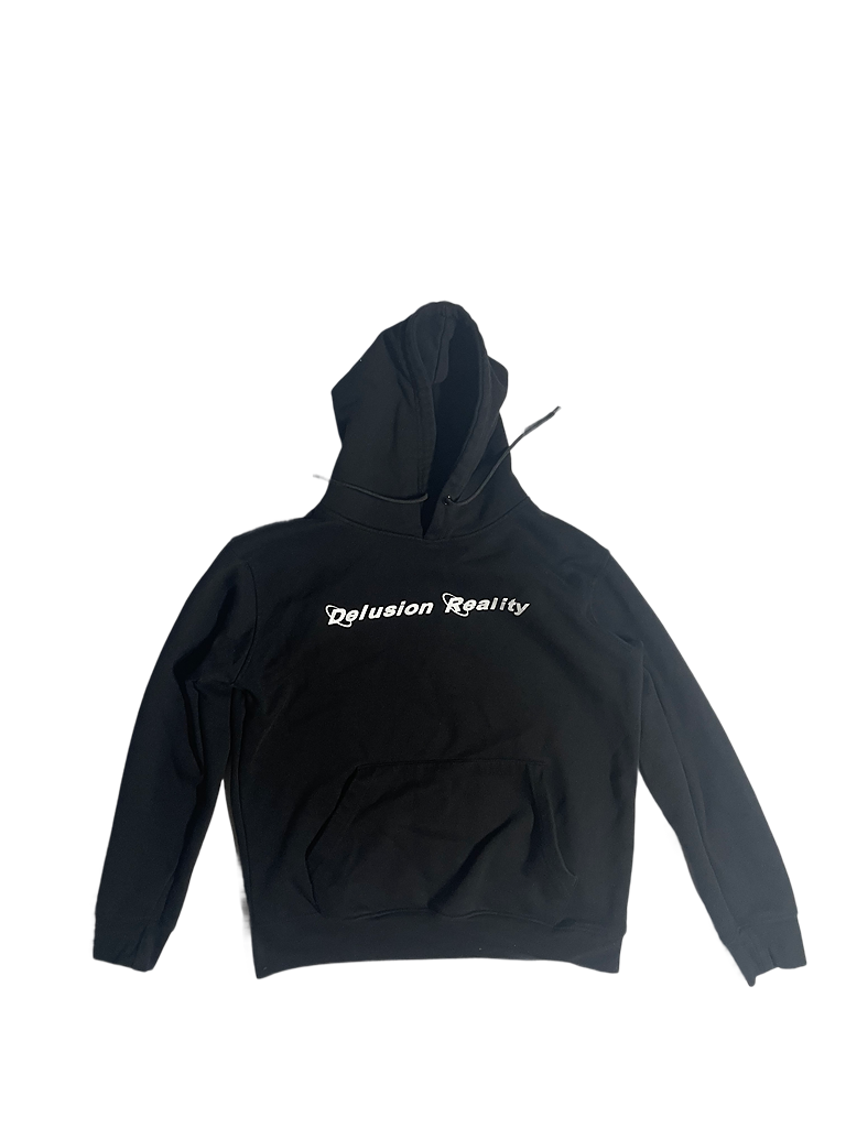 Close your eyes hoodie black